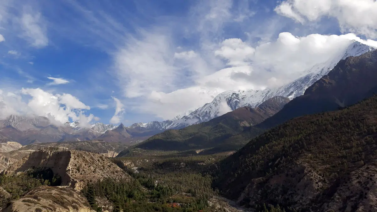 exploring around jomsom
