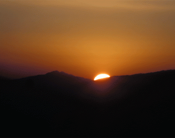 Sunrise view as seen from Chisapani