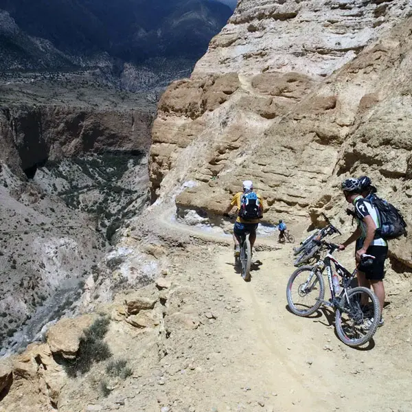 Mountain biking in the last forbidden kingdom of the Himalayas